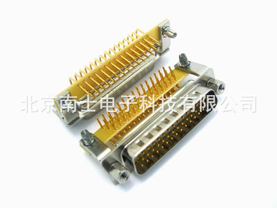 车针 HDR44公头 DR44针 镀金 HDB44 DB44 90度弯脚 插板式 焊板式