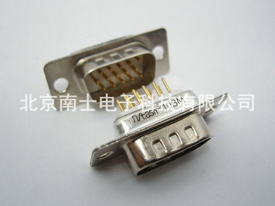 精工南士 镀金HDP15公头 DP15针 HDB15三排DB15插板焊板式VGA接口