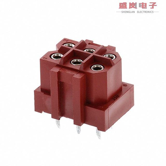 原装正品1-207524-0[CONN HDR 6POS 0.197 GOLD PCB]