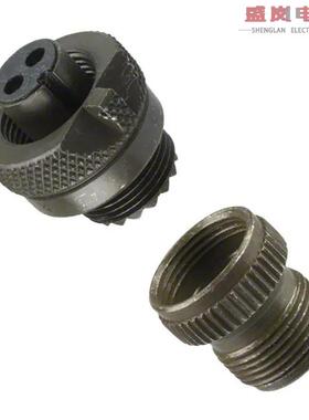 原装正品MS3106A10SL-4S[CONN PLUG FMALE 2P SILV SLD