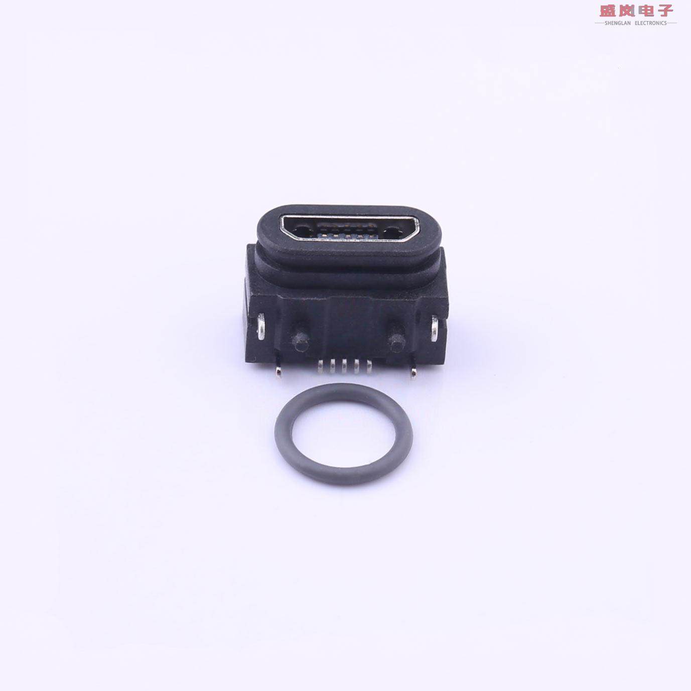 原装正品U-E-M7SS-Y-0[Micro-B 母座 2件套]