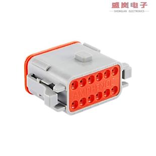 20AWG PLUG 正品 原装 CONN 12SA 12POS SIZE AT06