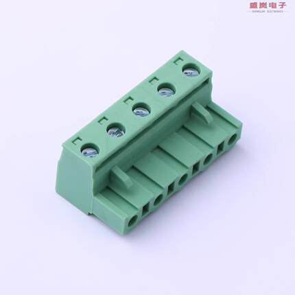 原装正品DB2EK-7.62-5P-GN-S[7.62mm 排数:1 每排P数:5]