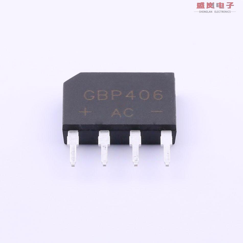 原装正品GBP406[钝化桥式整流器 VR=600V IR=10μA GBP]