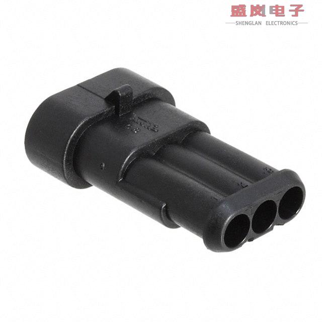 原装正品282105-1[CONN TAB HOUSING 3POS BLACK]