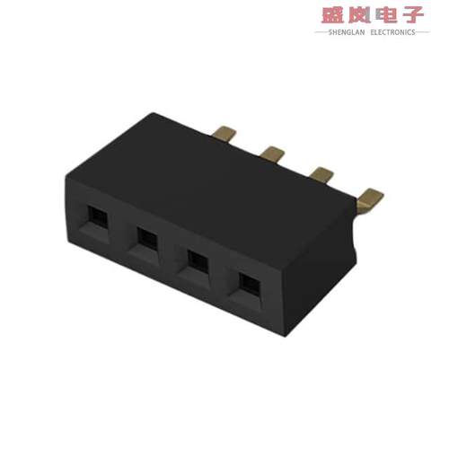 原装正品BC075-04-A-L-A[4POS 1.0MM PITCH SOCKET, SI