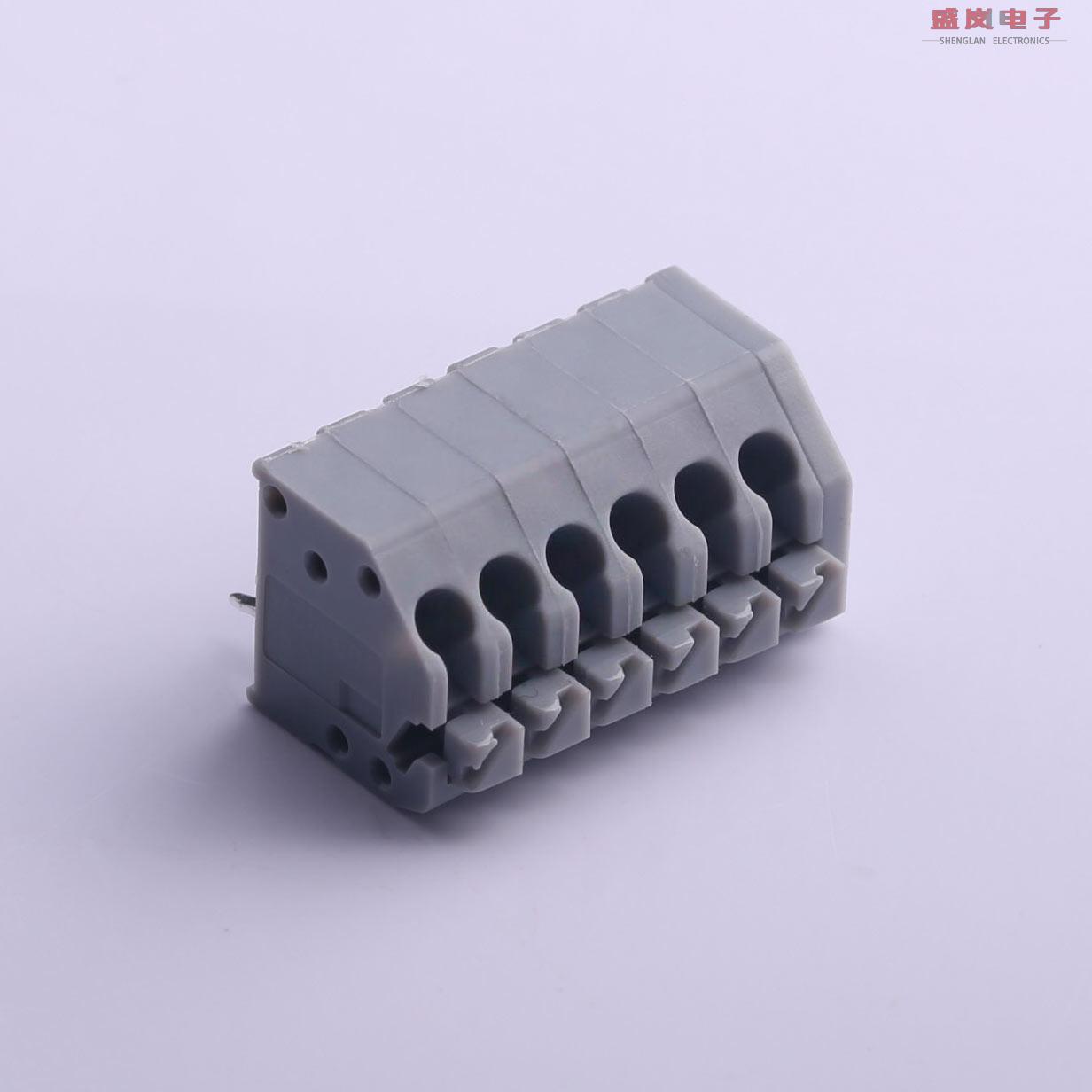 原装正品KF250-3.5-6P-2[3.50mm 每排P数:6 铜 环