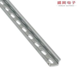 DIN RAIL 正品 STEEL 1401608 SLOTTED 原装 15X5MM
