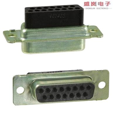 原装正品205205-7[CONN D-SUB HOUSING RCPT 15POS]