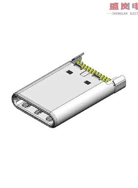 原装正品DX07P024AJ1R1500[CONN PLUG USB3.1 TYPEC BR