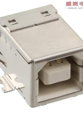 原装正品1734346-4[CONN RCPT USB2.0 TYPEB 4P SMD RA]
