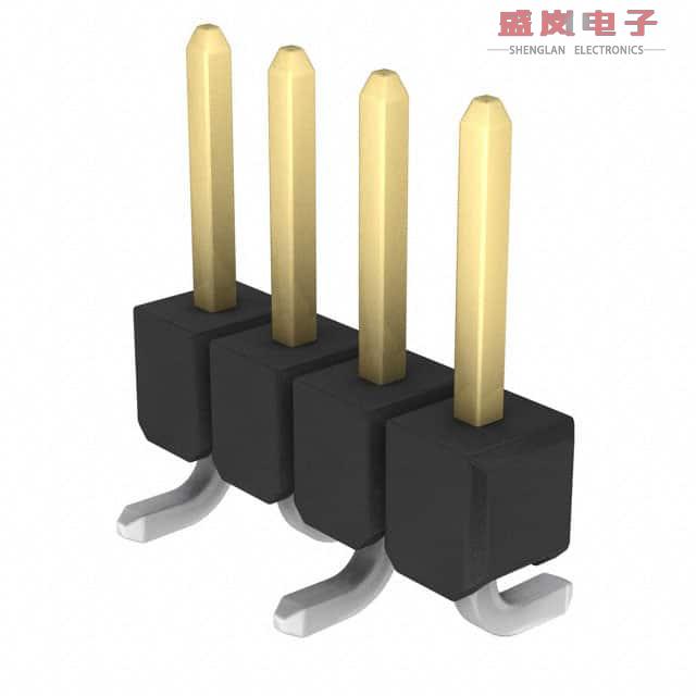 原装正品1241150-4[CONN HEADER SMD 4POS 2.54MM]