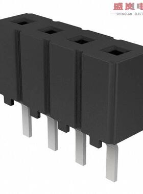 原装正品CES-104-01-T-S[CONN RCPT 4POS 0.1 TIN PCB]