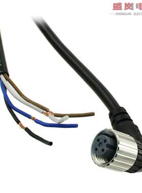 原装正品XS2F-M12PVC4A5M[CBL 4POS FMALE TO WIRE 16.4']