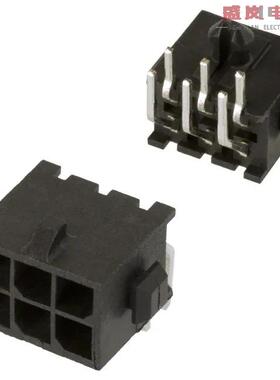 原装正品3-794618-6[CONN HEADER R/A 6POS 3MM]