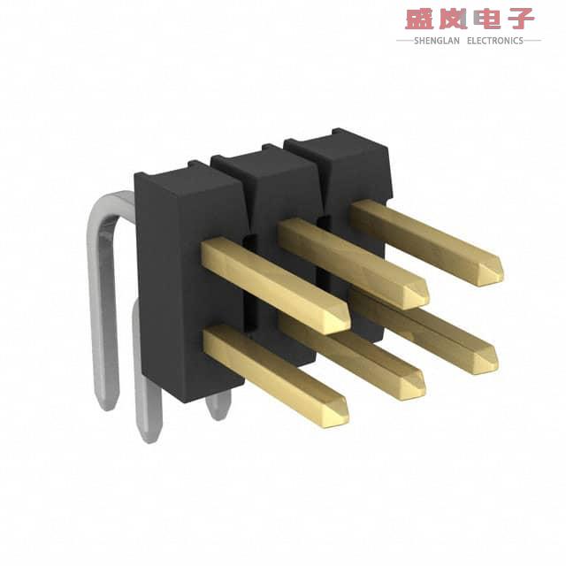 原装正品5-146308-3[CONN HEADER R/A 6POS 2.54MM]