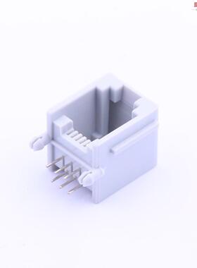 原装正品R-RJ11R06P-A801[RJ11 电话插座 6P6C-带边