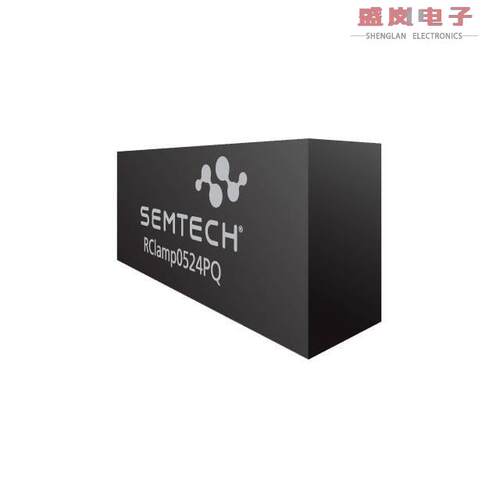 原装正品RCLAMP0524PQTCT[TVS DIODE 5VWM 15VC SLP2510P8]