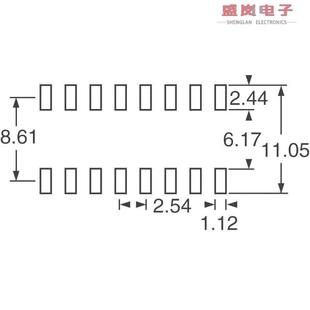DIP 219 20V 100MA SPST SLIDE SWITCH 2LPST 正品 原装