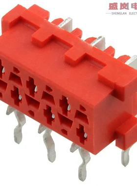 原装正品215460-6[CONN RCPT 6POS 0.1 TIN PCB R/A]