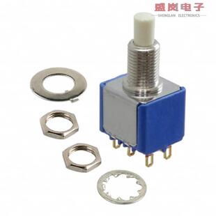 SWITCH PUSH DPDT 原装 30V 18545CD 0.1A 正品