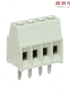 原装正品1546215-4[TERM BLK 4P SIDE ENT 2.54MM PCB]