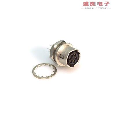 原装正品HR10A-7R-6SB(73)[CONN RCPT FMALE 6POS SILV