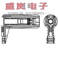 原装正品967568-1[CONN PLG HSG FMALE 1PS INLINE RA]