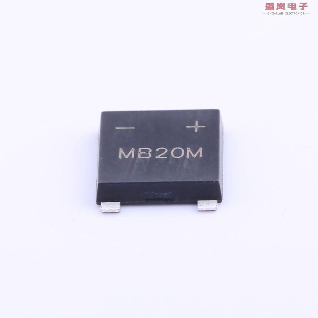 原装正品MSB20M[2A表面安装玻璃钝化桥式整流器 VR=1KV