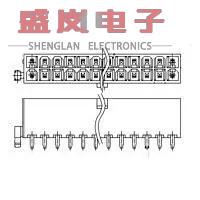原装正品1775099-6[CONN RCPT 6POS 0.165 TIN PCB]