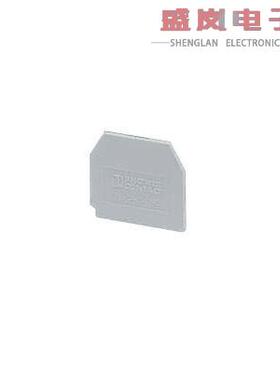 原装正品1413049[CONN TERM BLK END PLATE RAIL GRY]