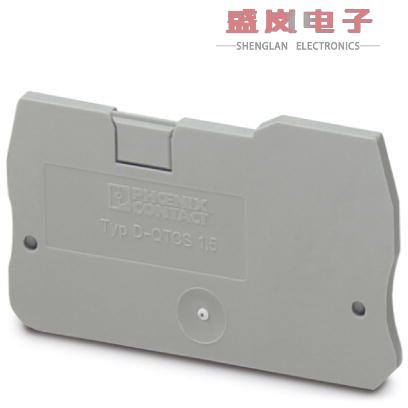 原装正品3206270[CONN TERM BLK END PLATE GRAY]