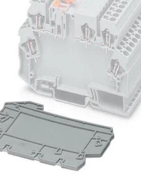 原装正品3038406[CONN TERM BLK END PLATE RAIL GRY]