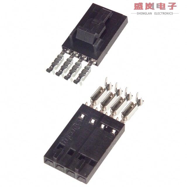 原装正品5-103956-3[CONN RCPT 4POS IDC 22-26AWG TIN]
