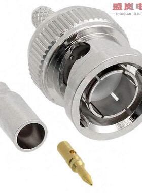 原装正品1-1337431-0[CONN BNC PLUG STR 75 OHM SOLDER]
