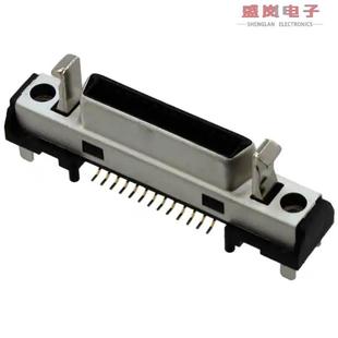 RCPT DH80A SOLDER SMD 27POS SCSI CONN 27P 正品 原装