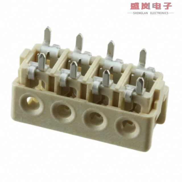 原装正品2-2106489-4[CONN WIRE IDC 4POS 22AWG PCB RA]