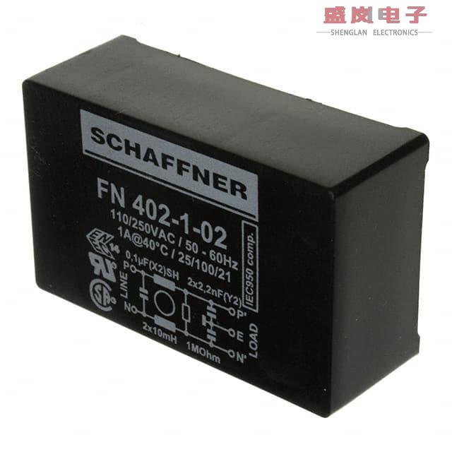 原装正品FN402-1-02[LINE FILTER 250VAC 1A TH]