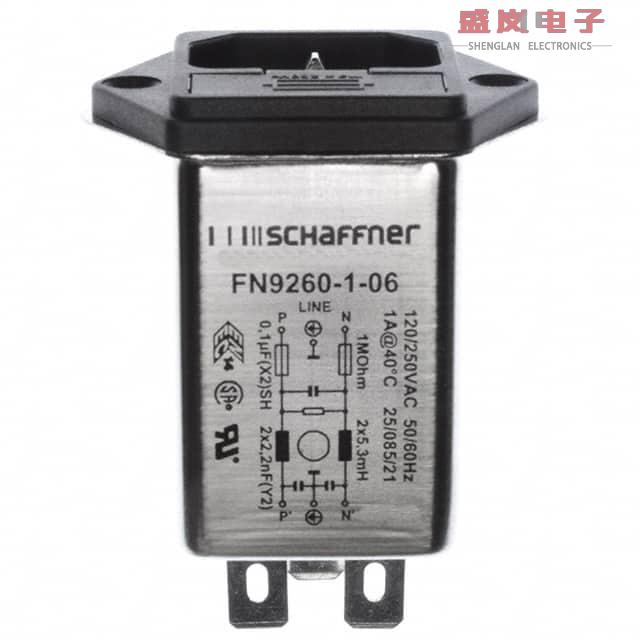 原装正品FN9260-1-06[PWR ENT MOD RCPT IEC320-C14 PNL]