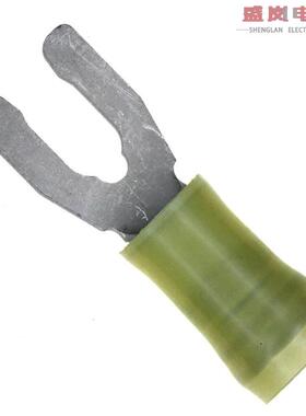 原装正品52431-1[CONN SPADE TERM 10-12AWG #8 YEL]