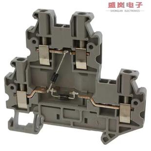 FEED 3046676 26AWG THRU BLK TERM CONN 正品 原装