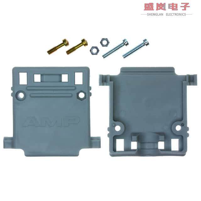 原装正品5745134-1[CONN BACKSHELL 25P 90/180DEG GRY]