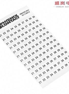 原装正品0804293:0021[ADHESIVE MARKER CARD 21-30]