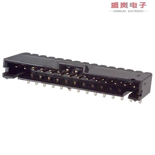 原装正品6-104935-3[CONN HEADER R/A 14POS 2.54MM]