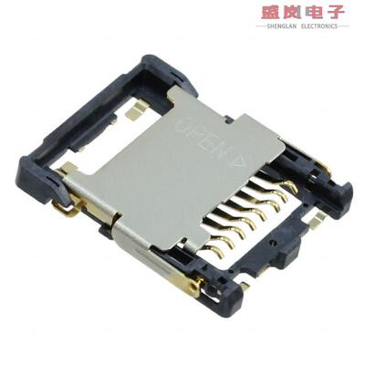 原装正品ST1W008S4AR1500[CONN  SD CARD HINGED TYPE]