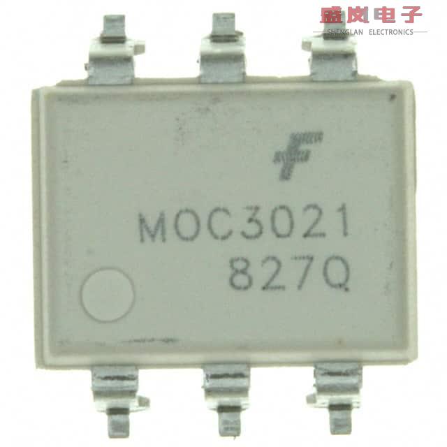 原装正品MOC3021SR2M[OPTOISOLATOR 4.17KV TRIAC 6SMD]