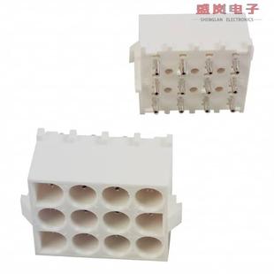 12POS 643428 PCB TIN 0.25 HDR CONN 正品 原装