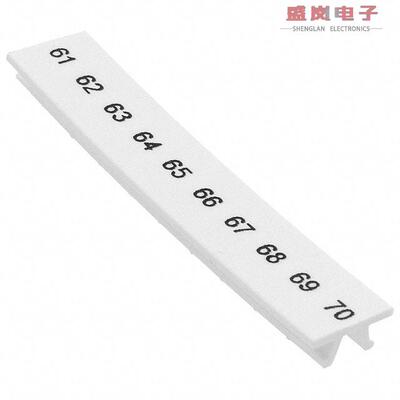 原装正品1050017:0061[CONN ACC MARKER STRIP PREPRINT]