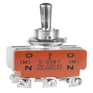 拨动 DPDT LUG 正品 SCREW S338T OFF 原装 MON