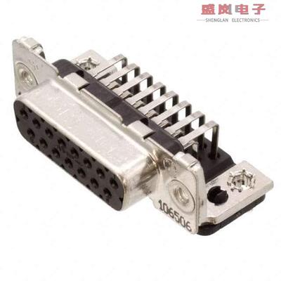 原装正品1-106506-2[CONN D-SUB RCPT 15POS R/A SLDR]